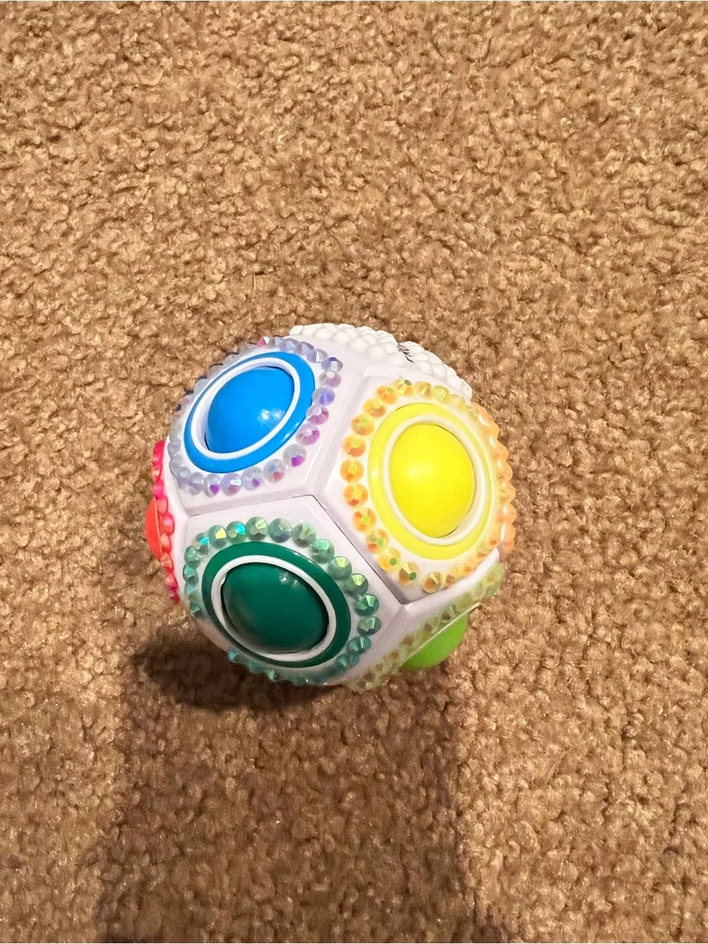 Bedazzled fidget toy